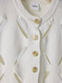 【 予約:2月上旬 】CUT OUT PATTERN VEST /Y261-91012